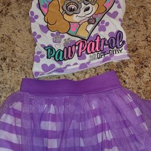 3 paw patrol girls 2t outfits